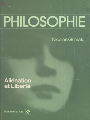 cover image of Aliénation et liberté